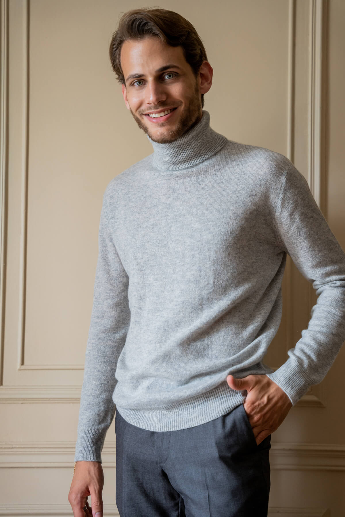 Zachary gris perle