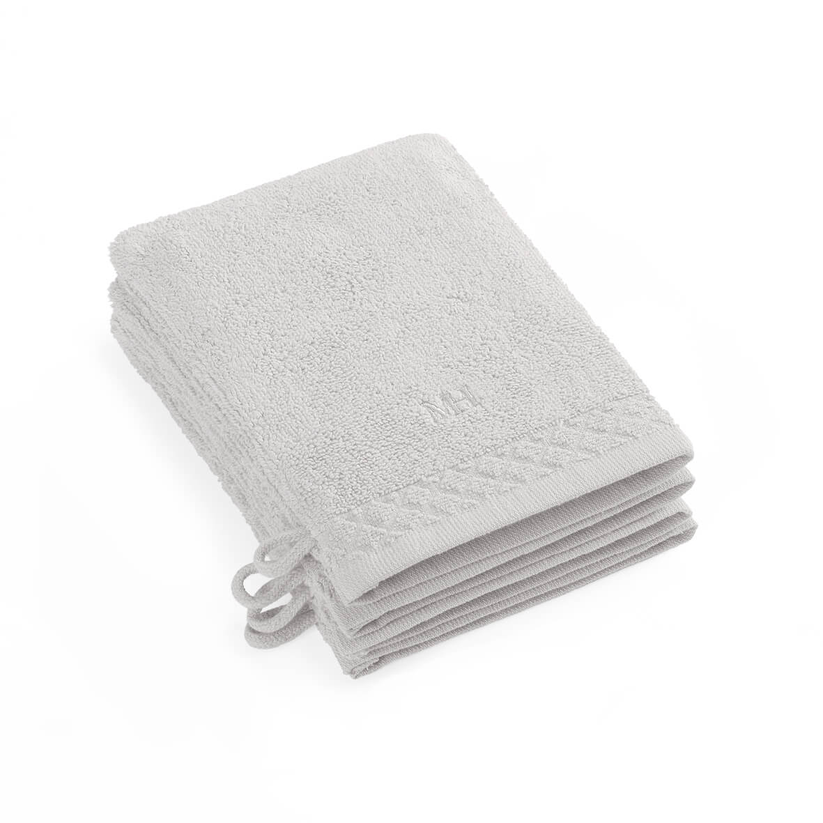Set de 4 gants de toilette