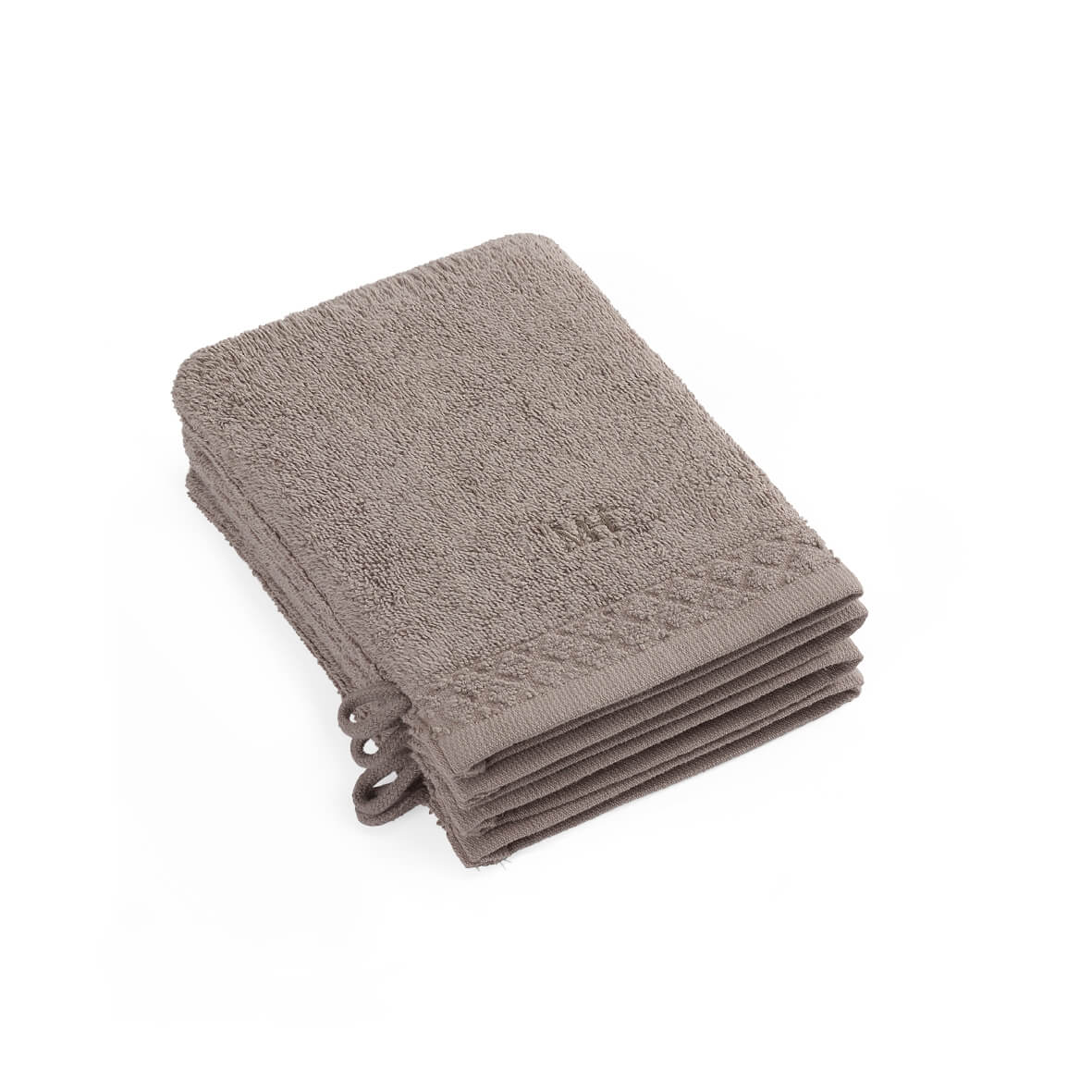 Set de 4 gants de toilette