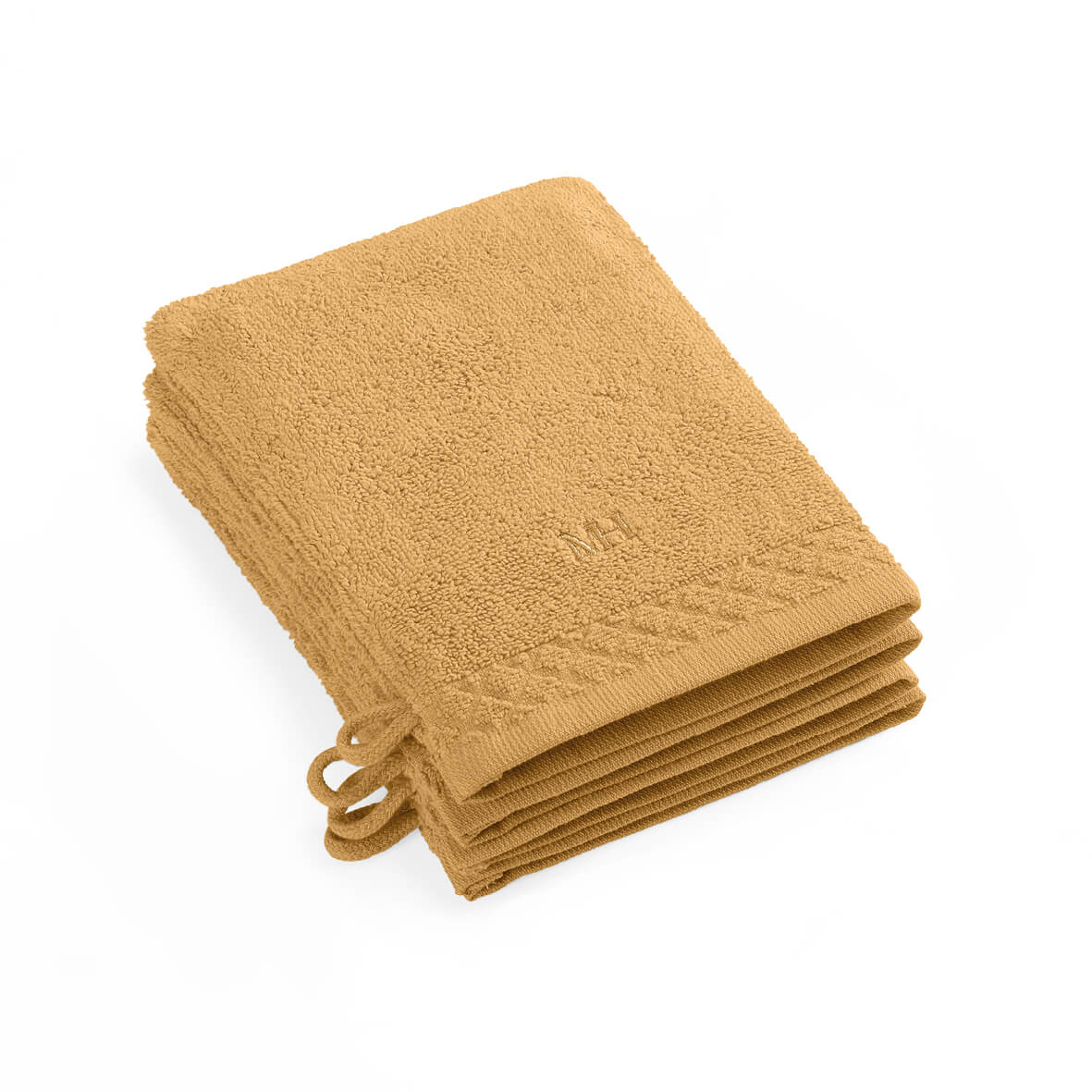 Set de 4 gants de toilette