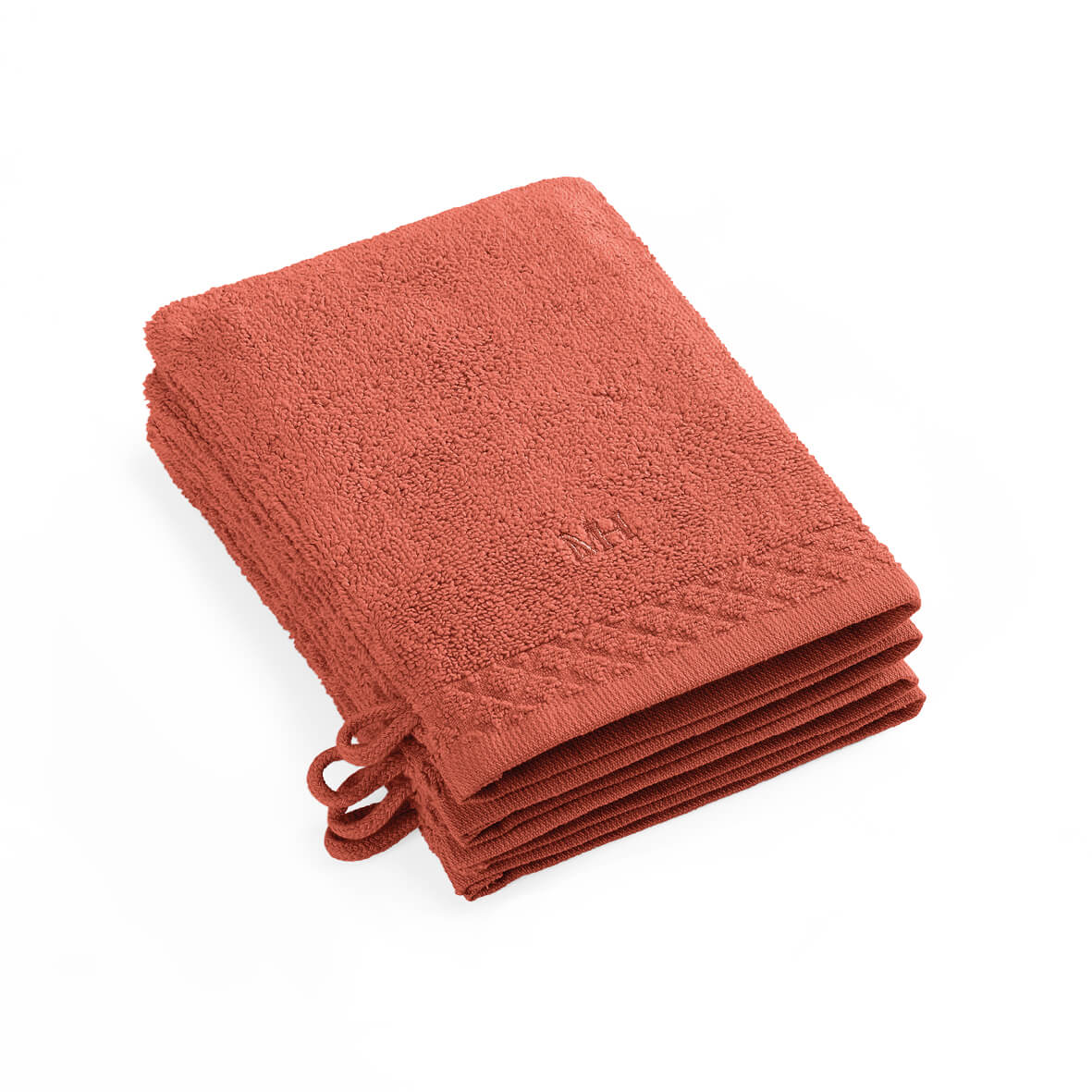 Set de 4 gants de toilette