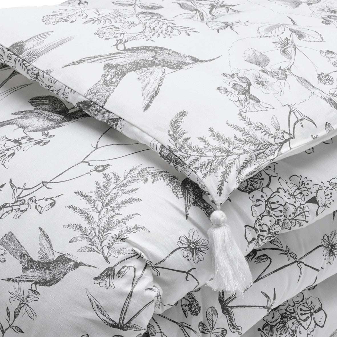 Édredon avec glands Colibri floral