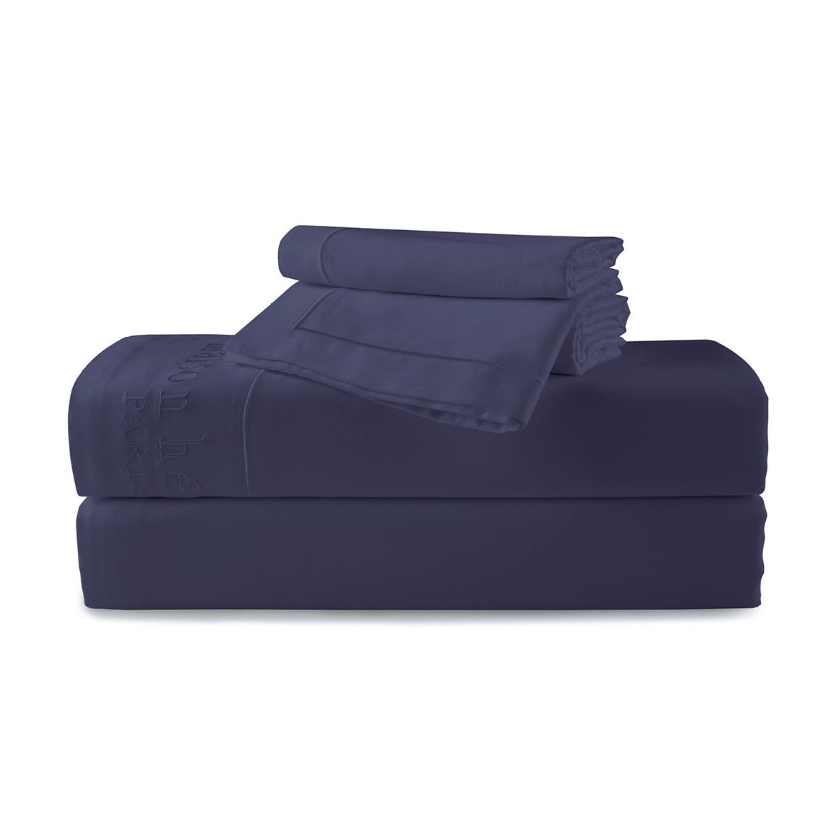 Ensemble de draps satin de coton Uni 1 baratta