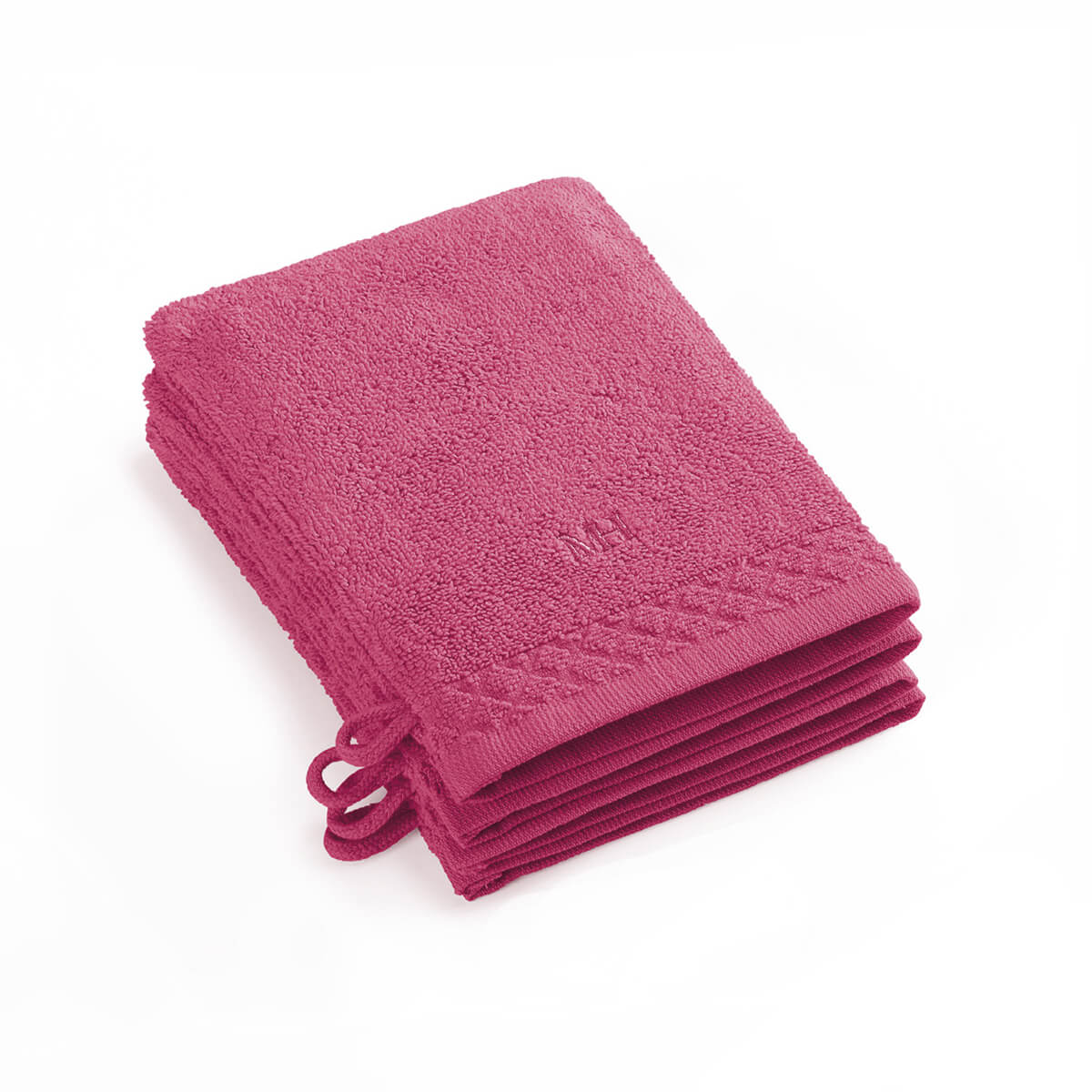 Set de 4 gants de toilette