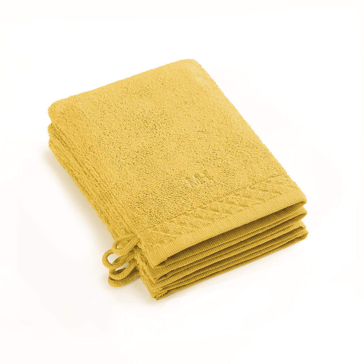 Set de 4 gants de toilette