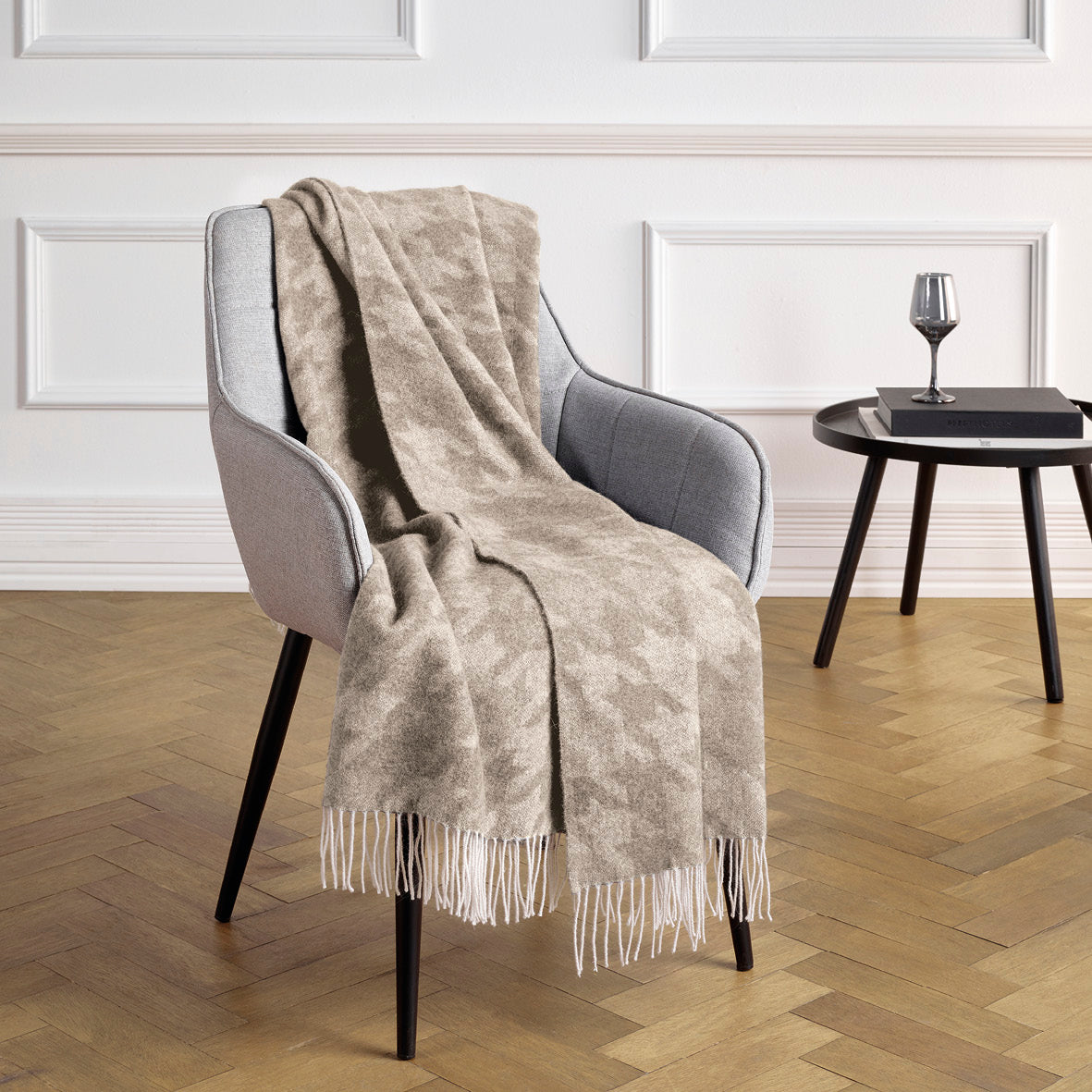 Plaid tissé Caroline