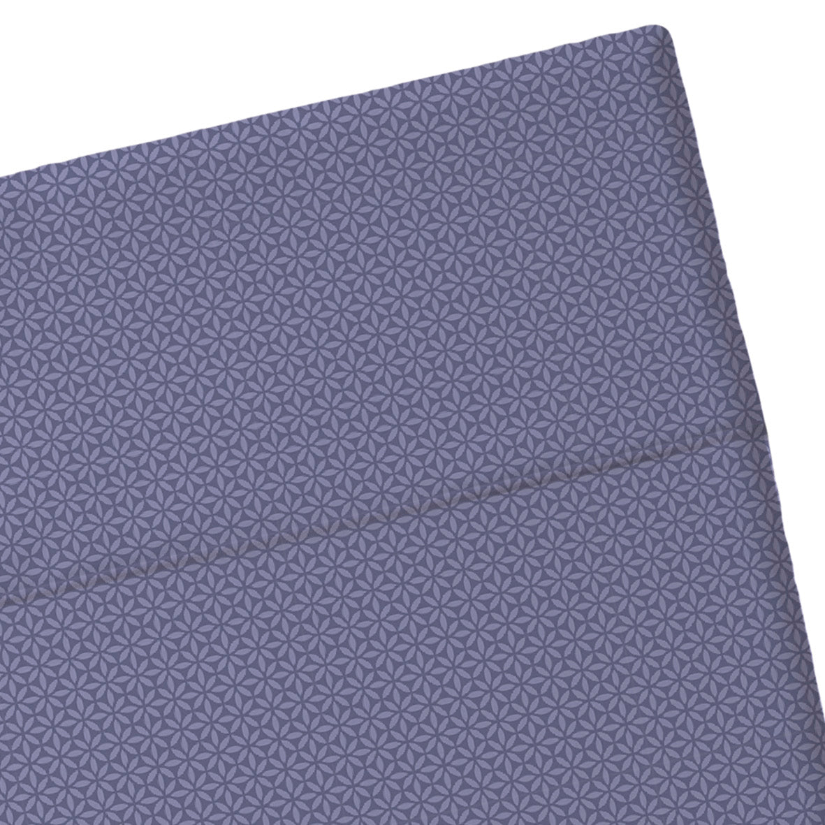 Drap plat satin de coton Mila fleurs