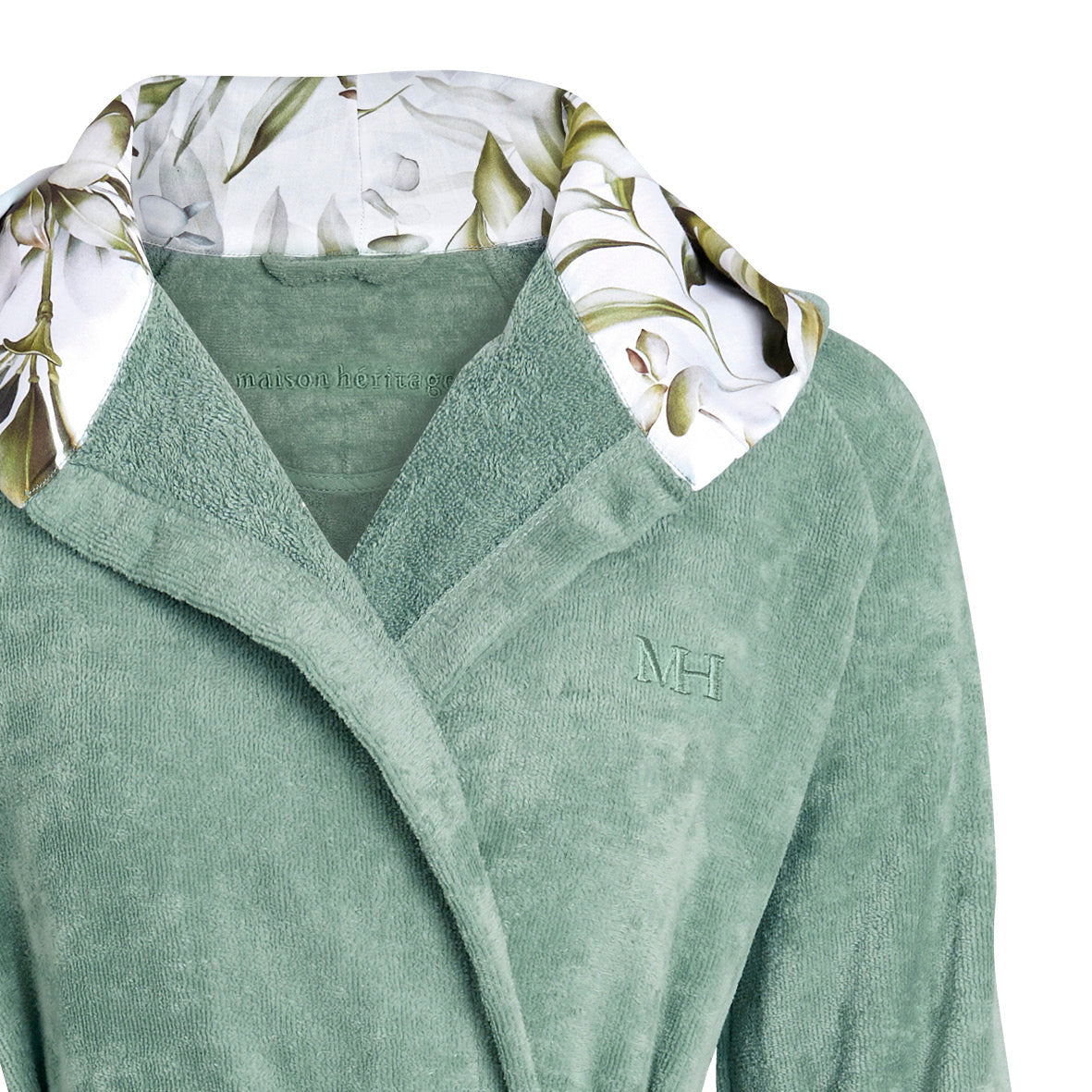 Peignoir avec capuche Jardin exotique