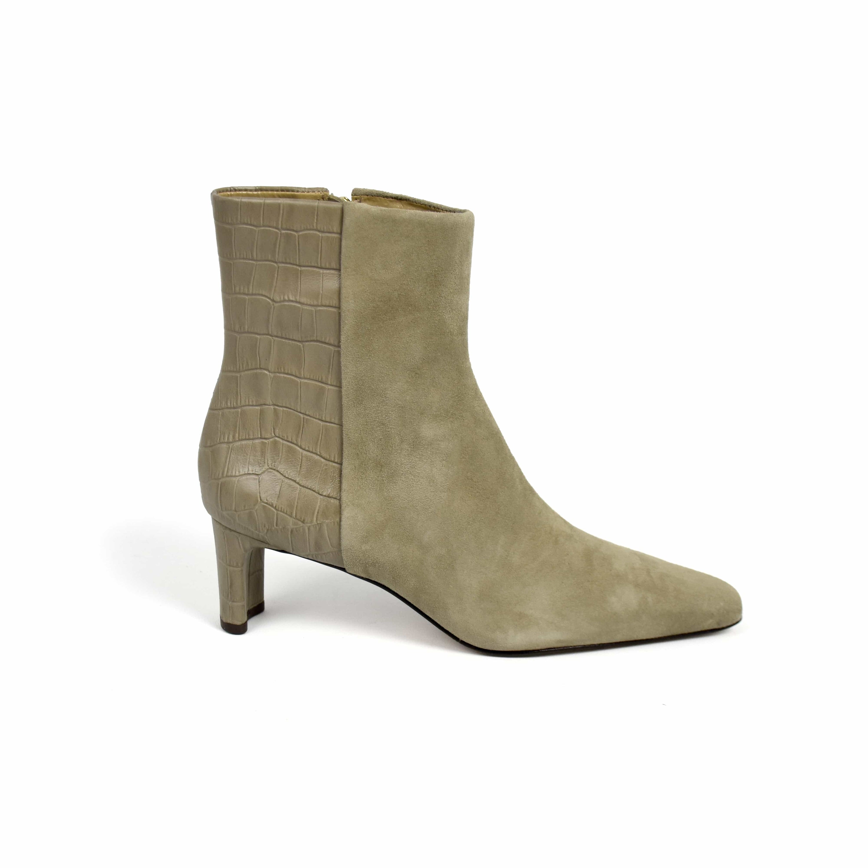 Assia - Taupe Suede