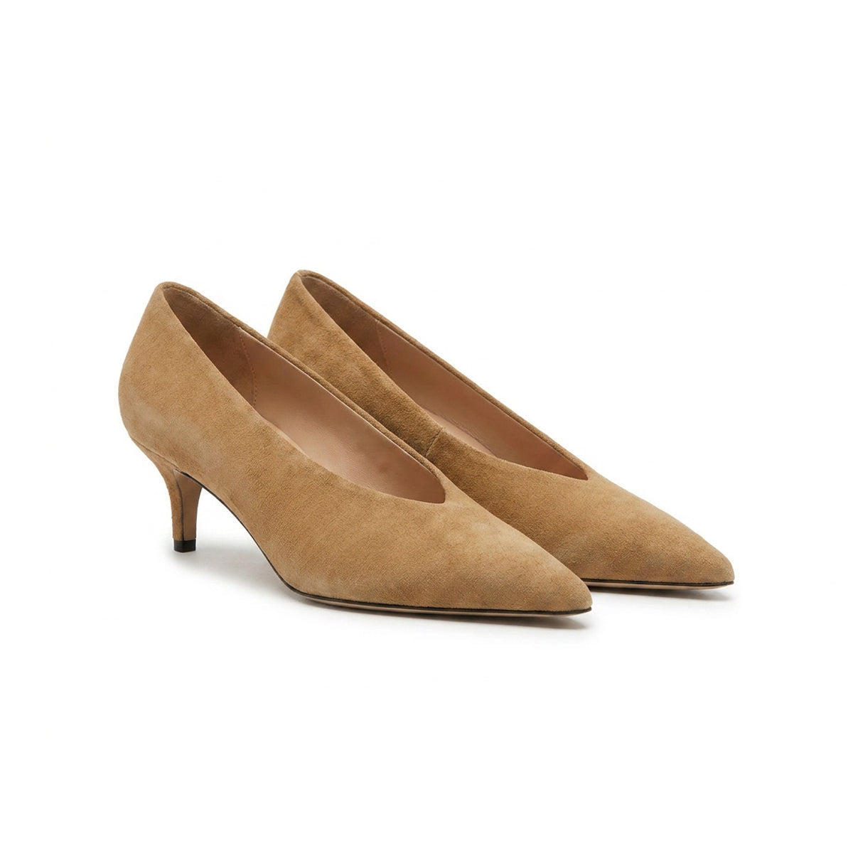 Hedda - Taupe suede