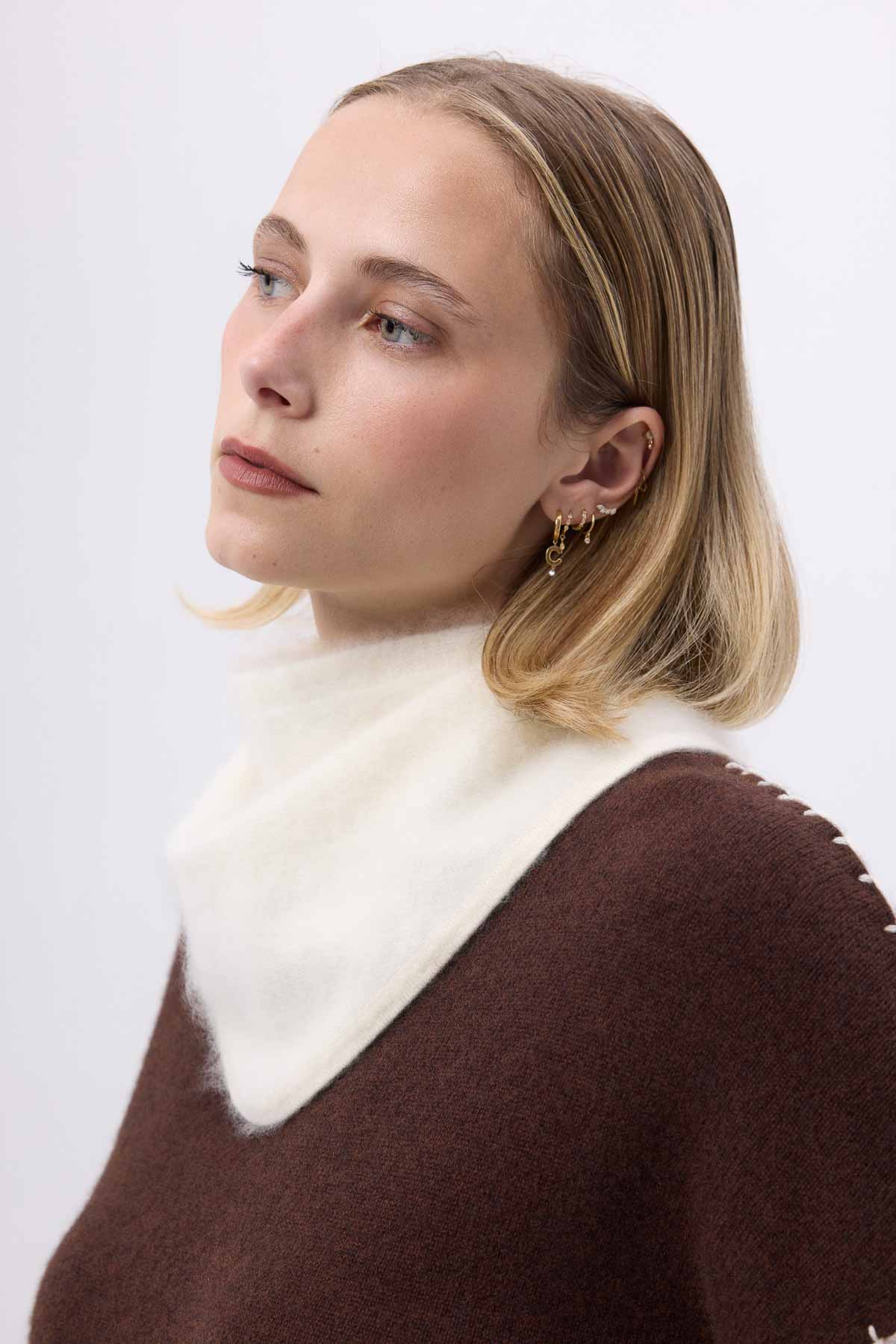 Bandana Amel blanc