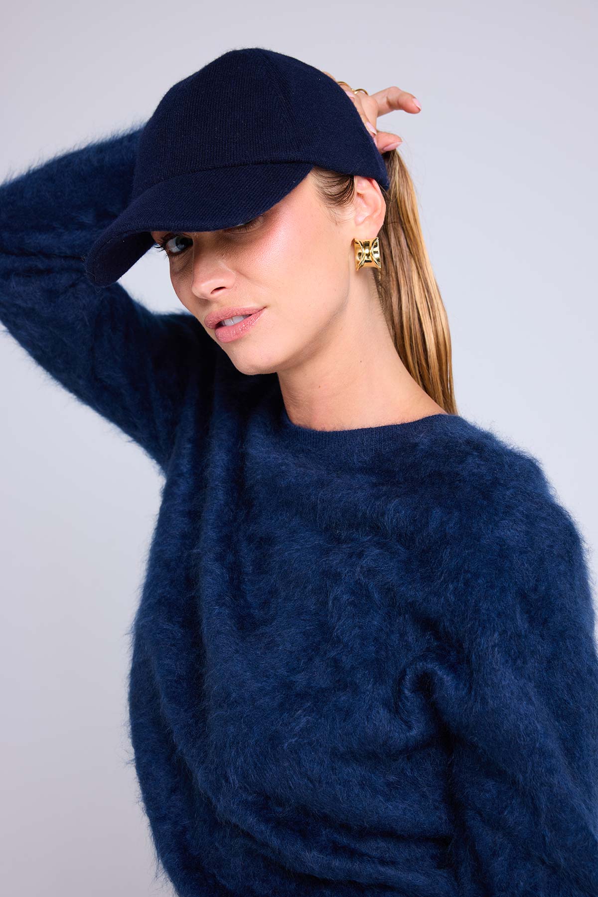 Capcwmh bleu marine