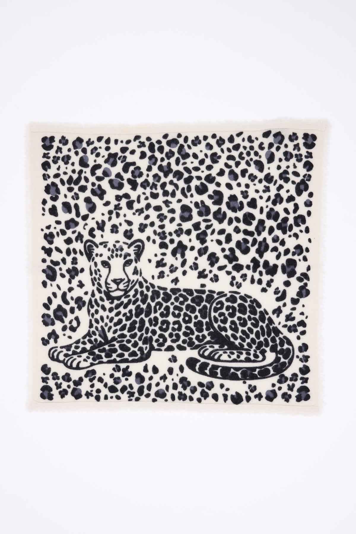 Bandana Dea blanc noir