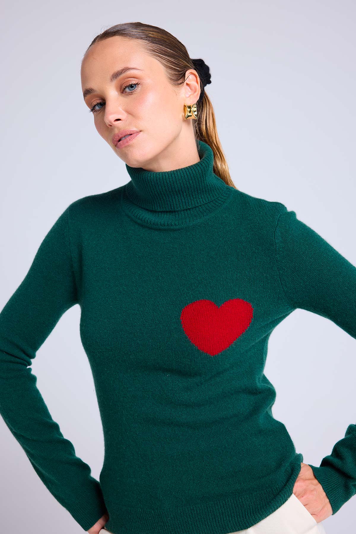 High Heart vert bouteille rouge