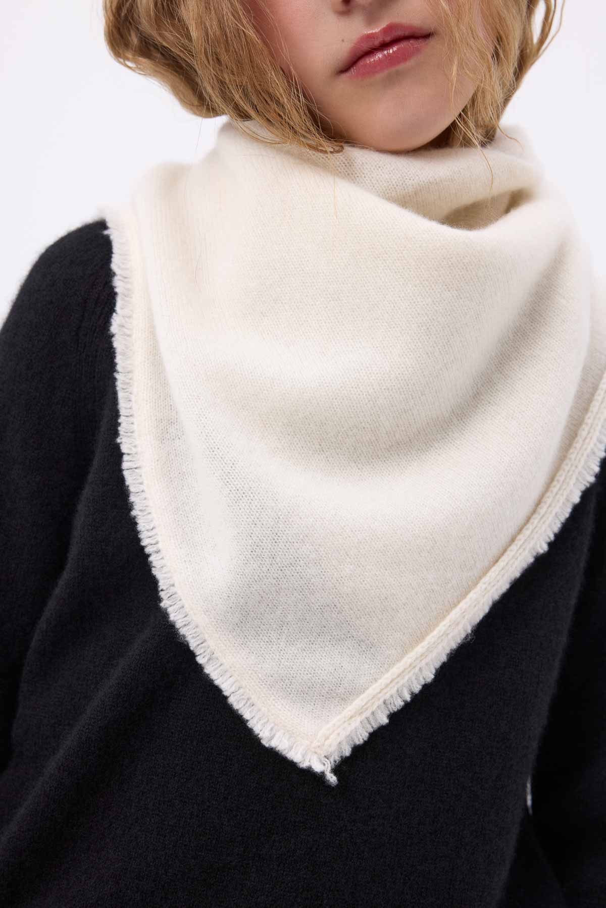 Bandana Irma blanc