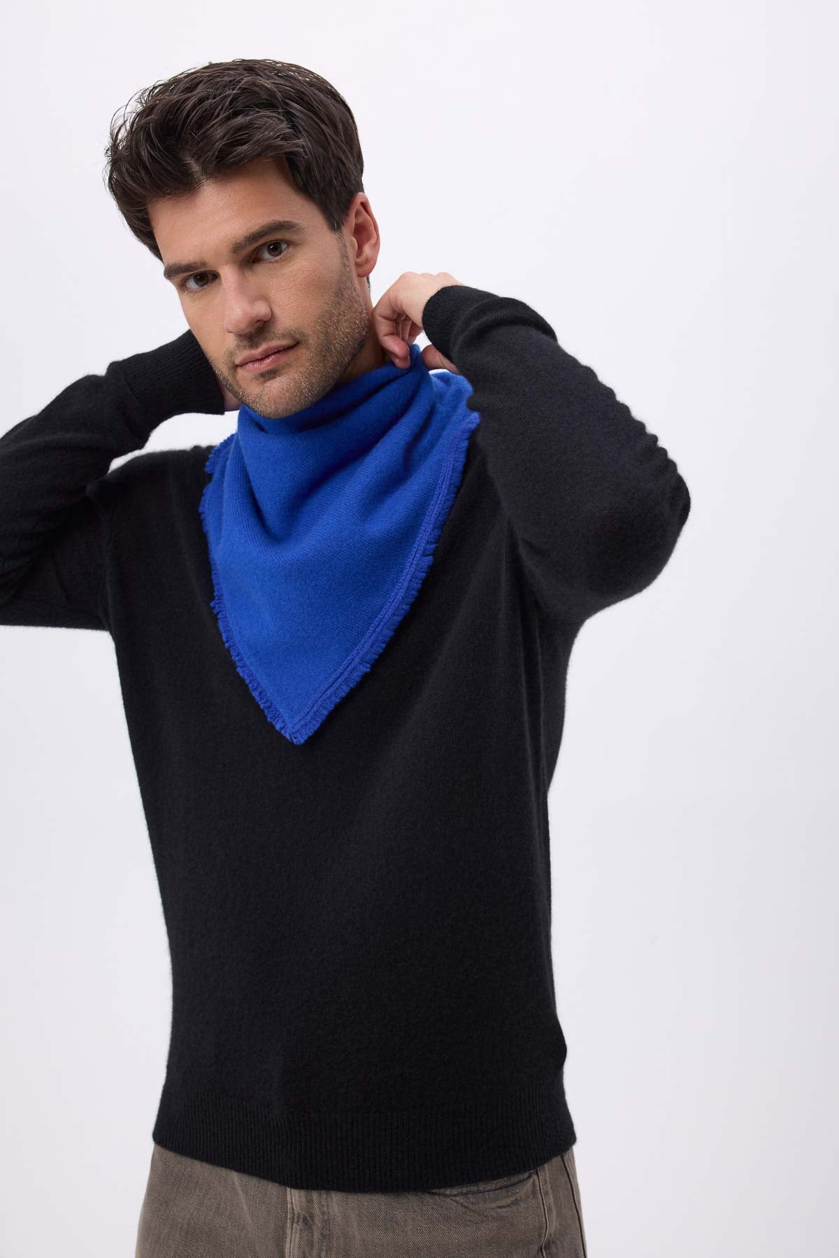 Bandana Irma bleu roi