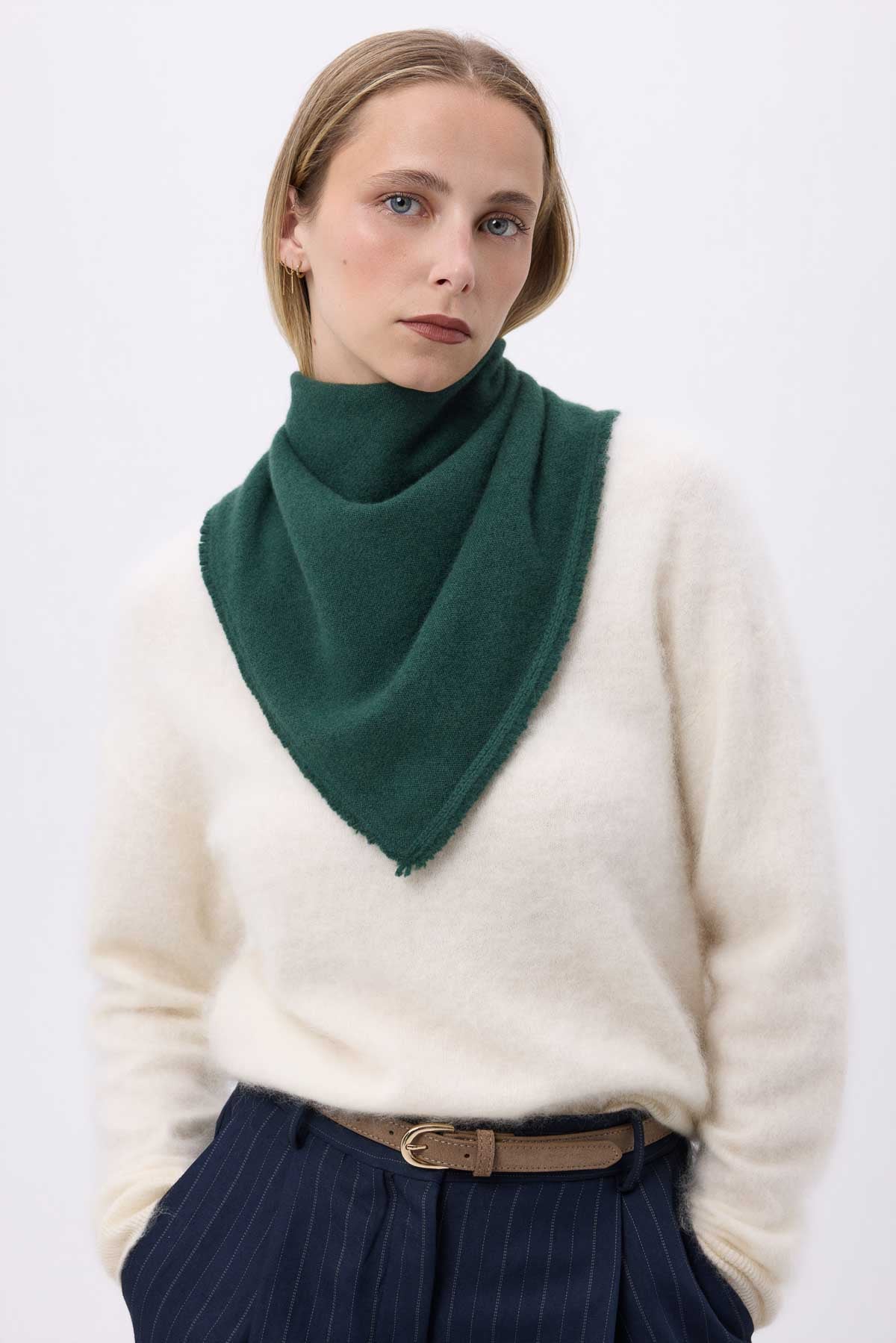 Bandana Irma vert bouteille