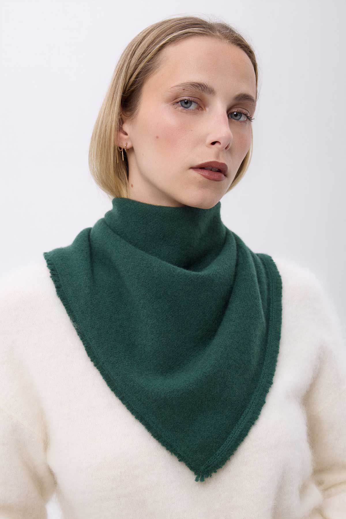Bandana Irma vert bouteille