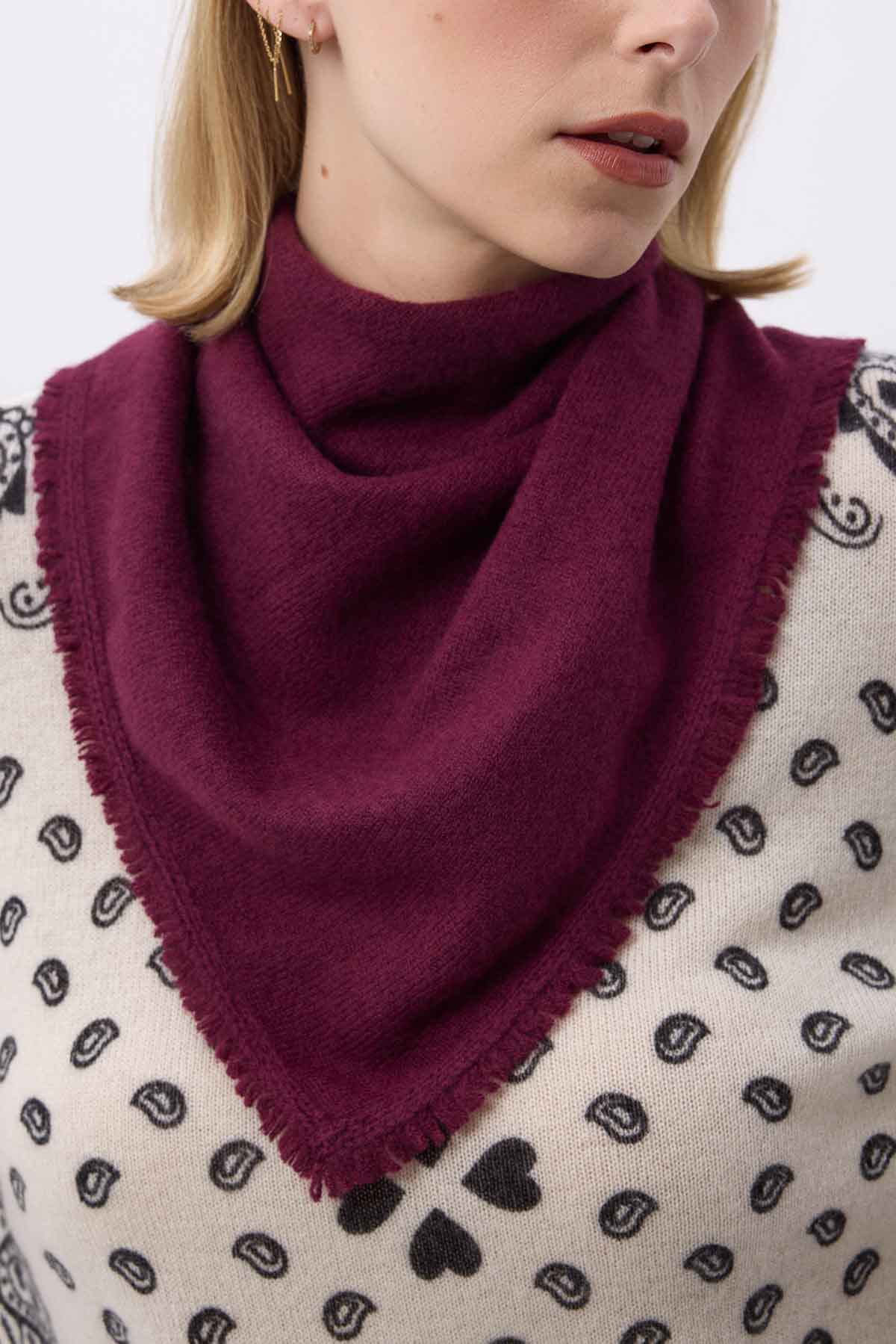 Bandana Irma lie de vin