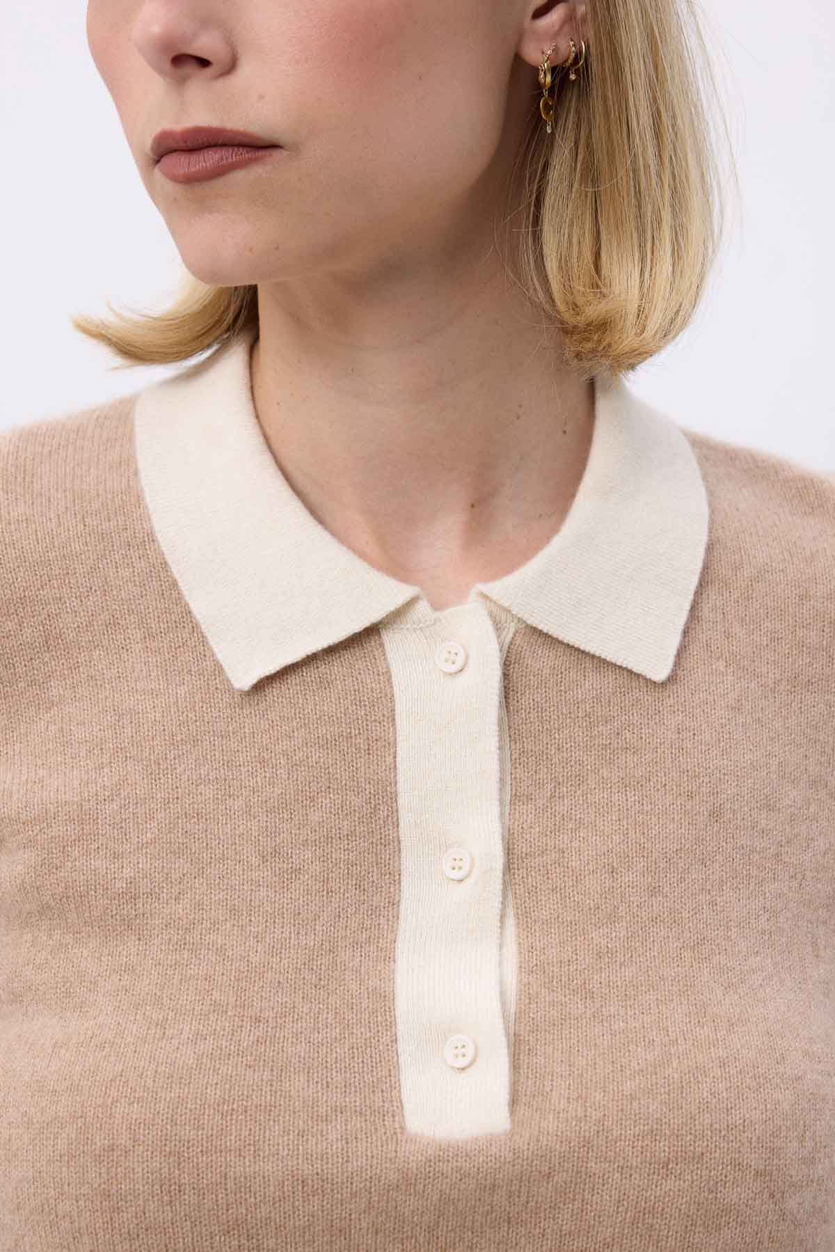 Maxine beige blanc