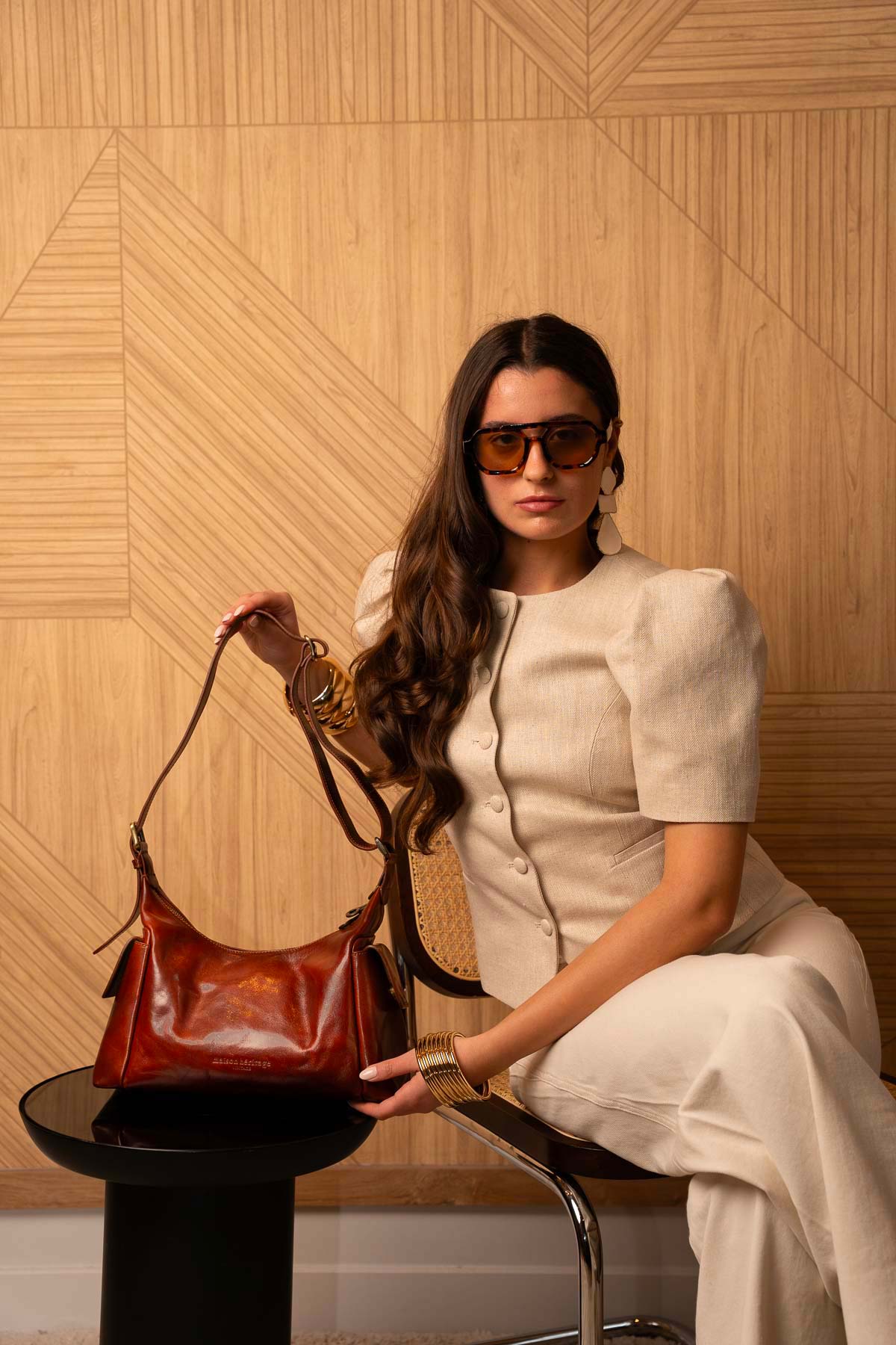 Sandi Vintage Marron