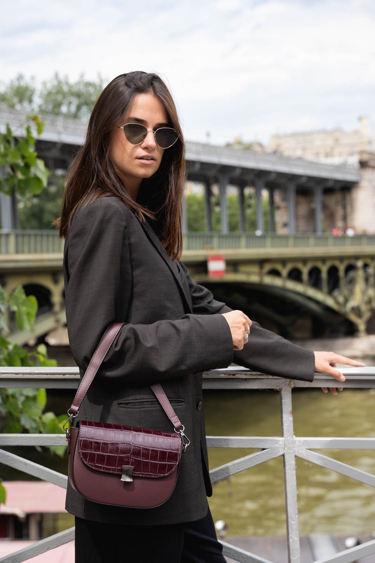 Nelly Croco Bordeaux
