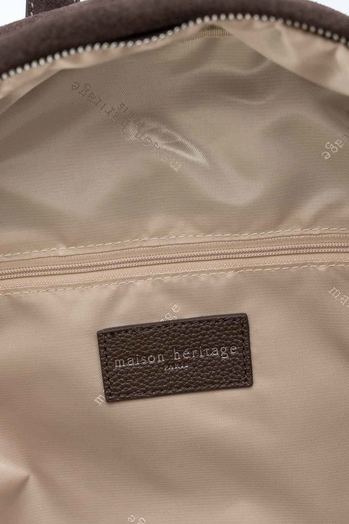 Sac à dos - Bosco Suede Marron
