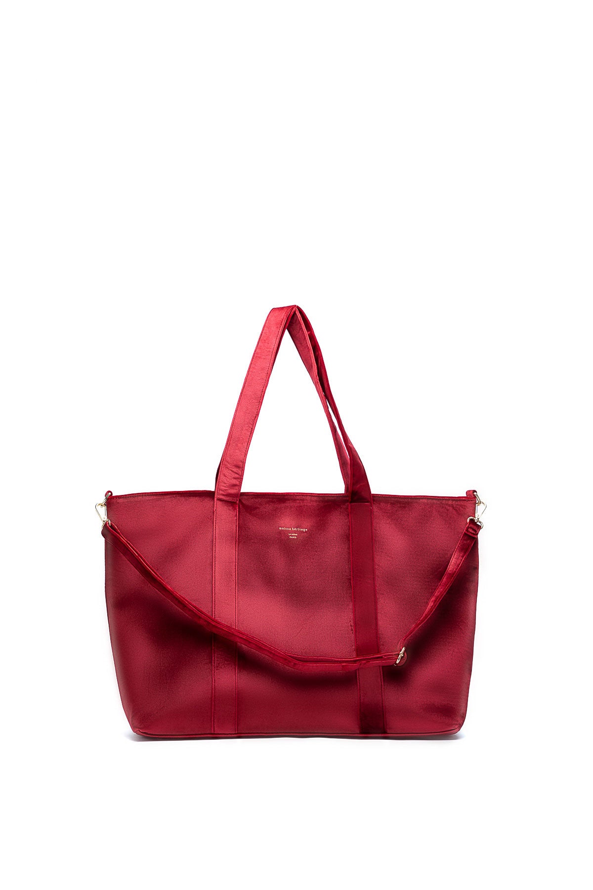 Sac cabas - Colden Velour Rouge