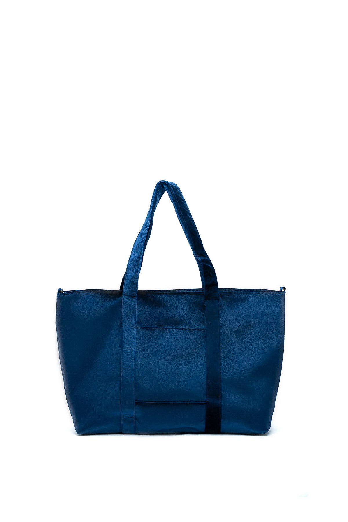 Sac cabas - Colden Velour Bleu Marine