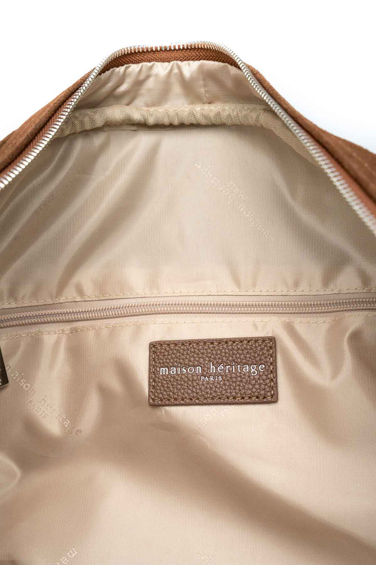 Sac de voyage - Week Suede Camel
