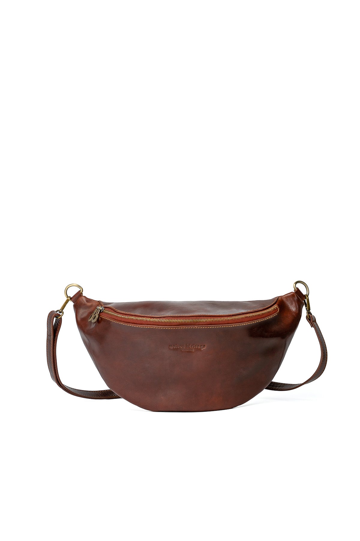 Sac banane - Kimi Vintage Marron