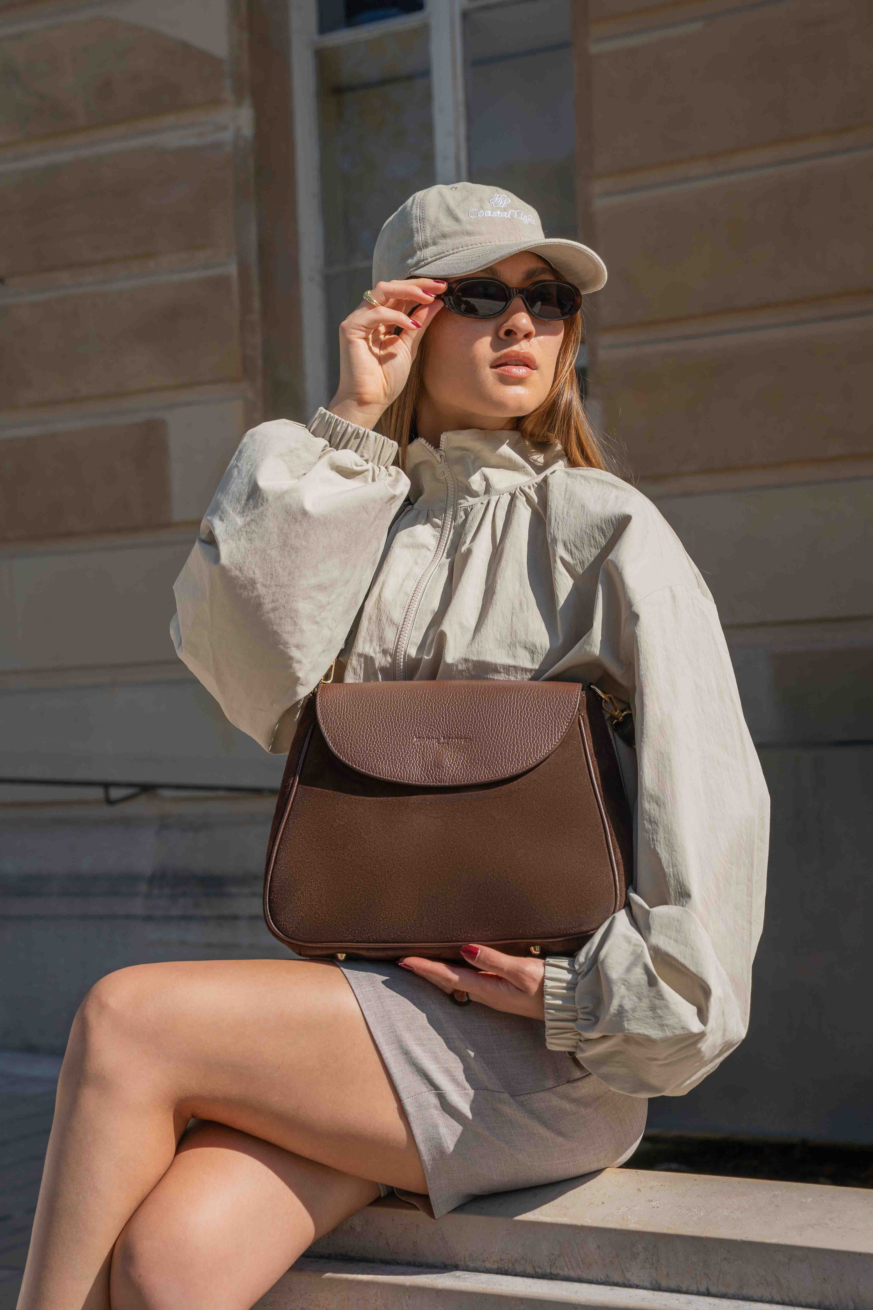 Sac porté-épaule - Kona Bordeaux