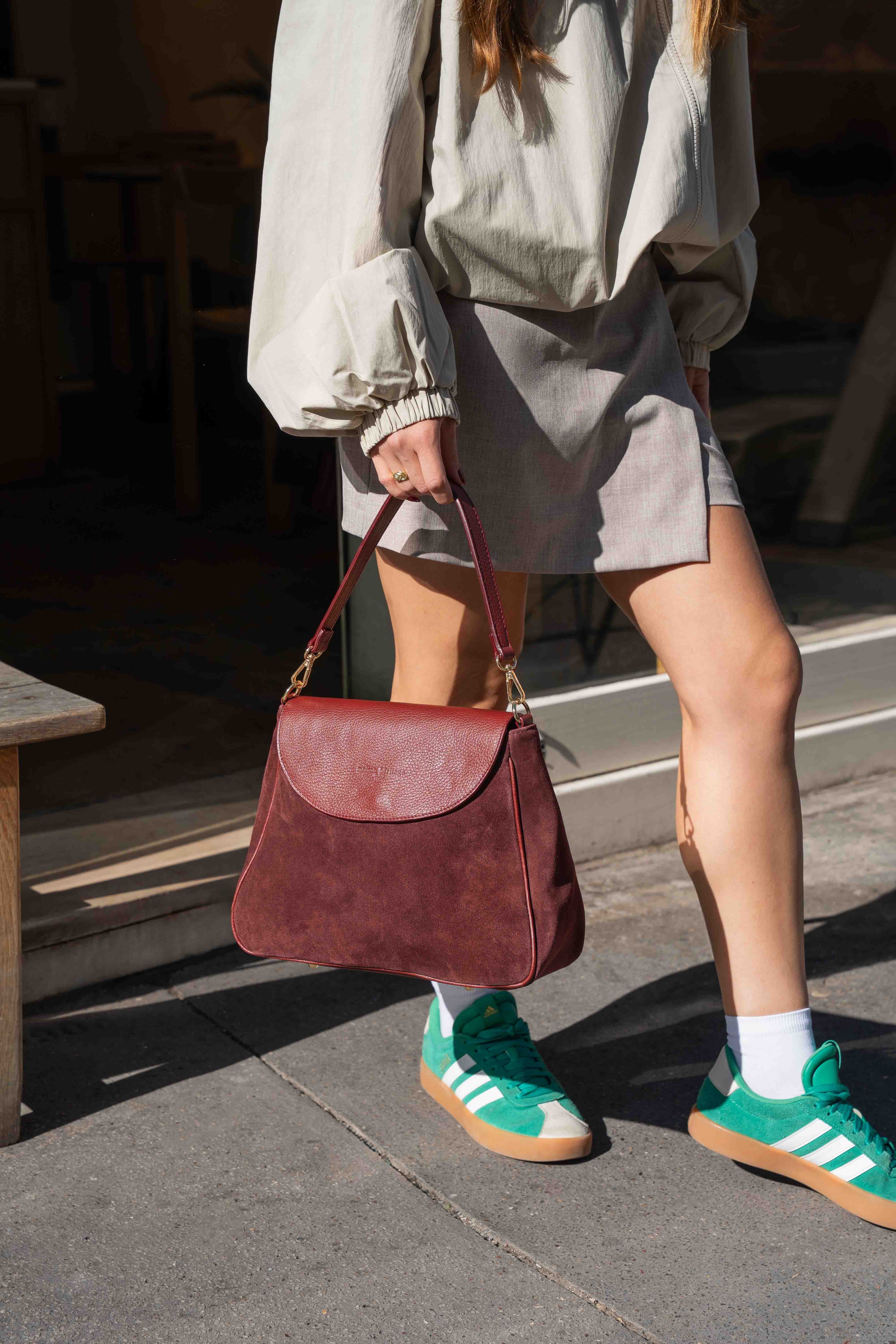 Sac porté-épaule - Kona Bordeaux