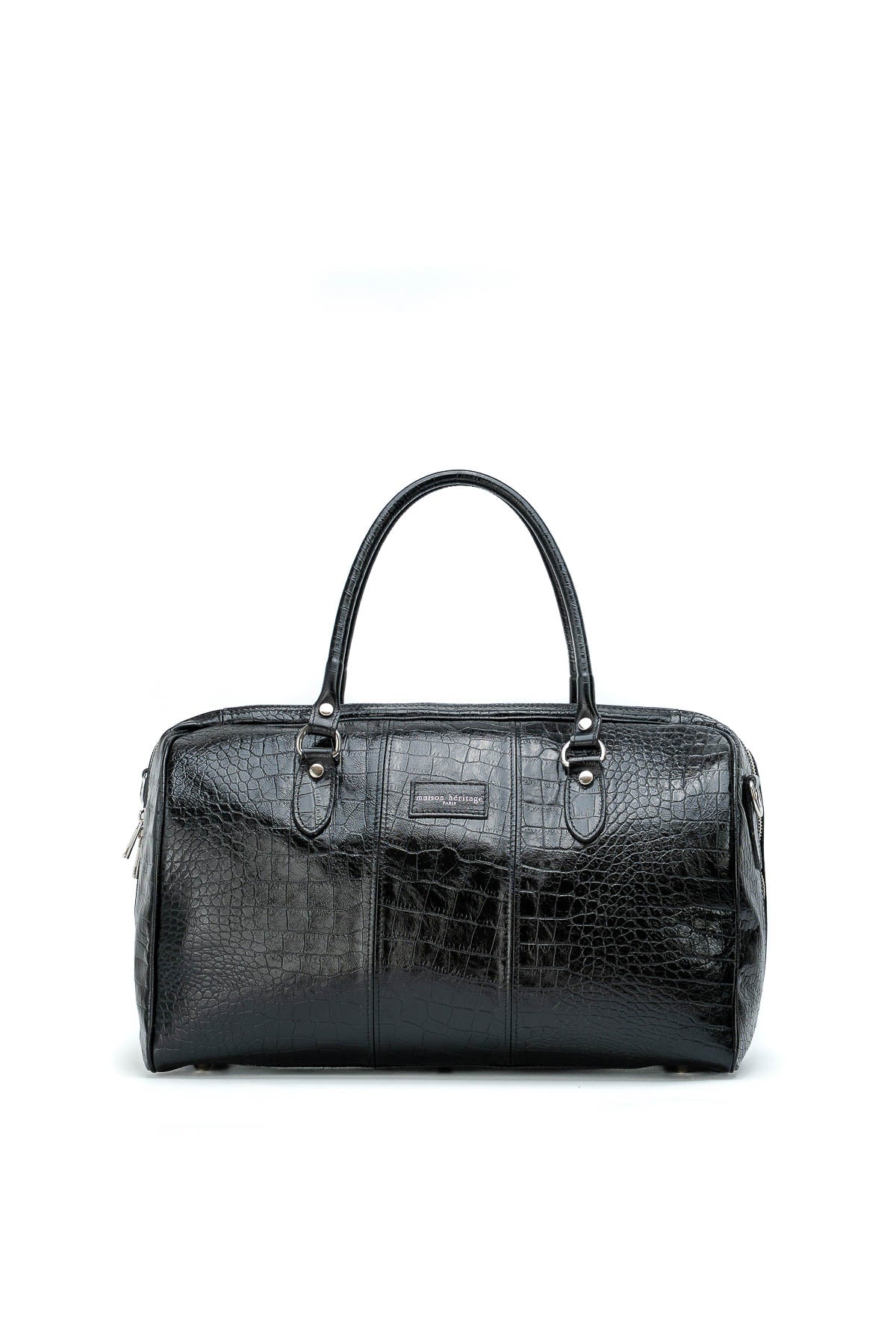 Sac de voyage - Mini Week Croco Noir
