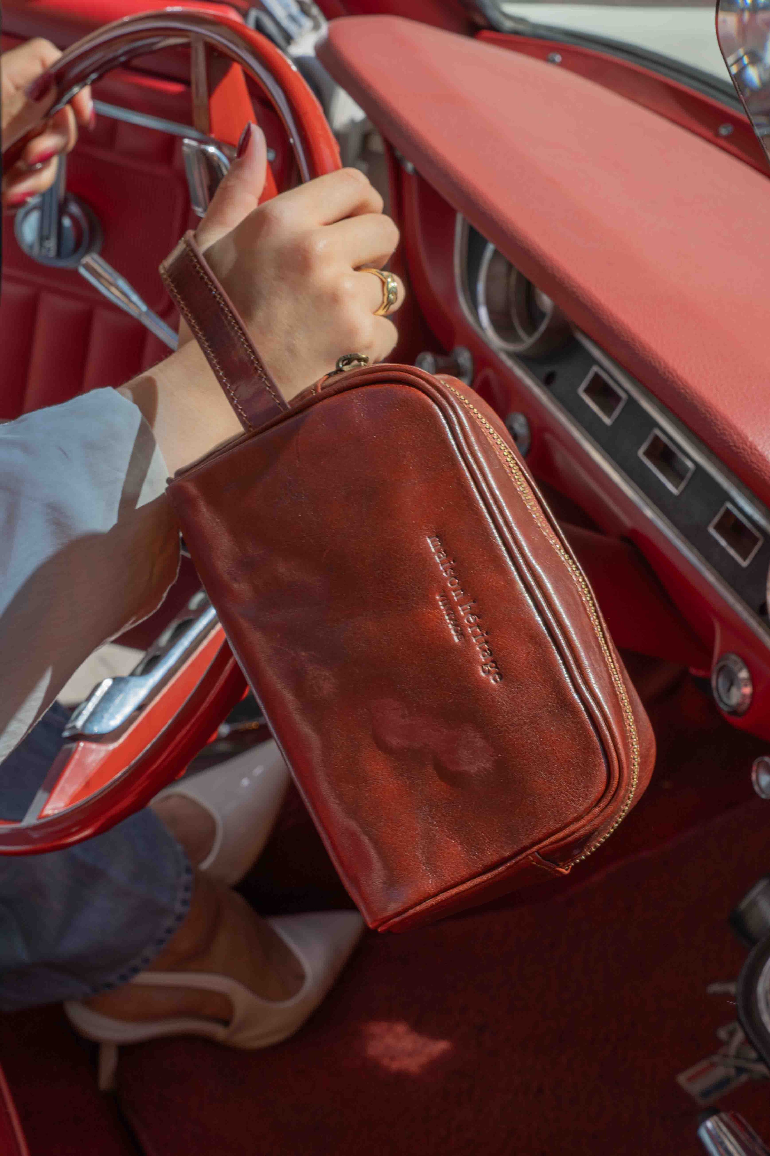 Pochette - Opale Marron