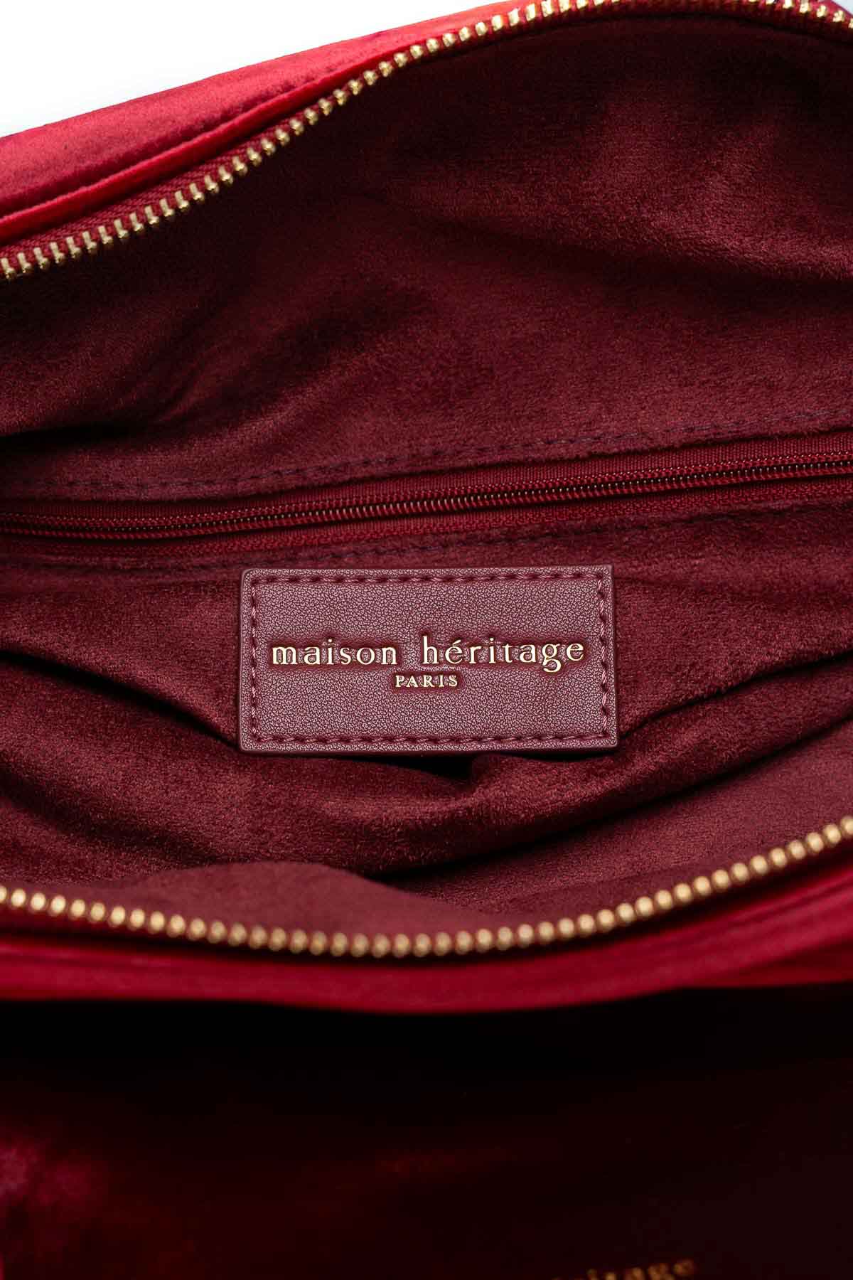 Sac bowling - Wint Velour Rouge
