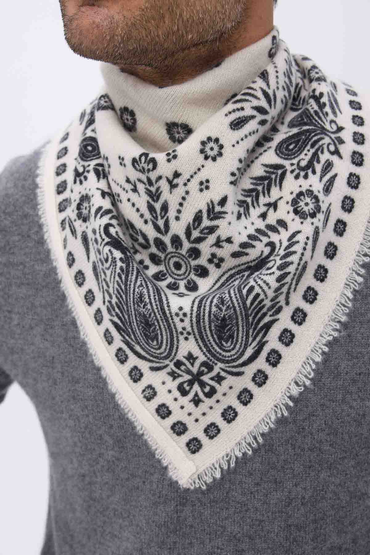 Bandana Small Angy blanc noir