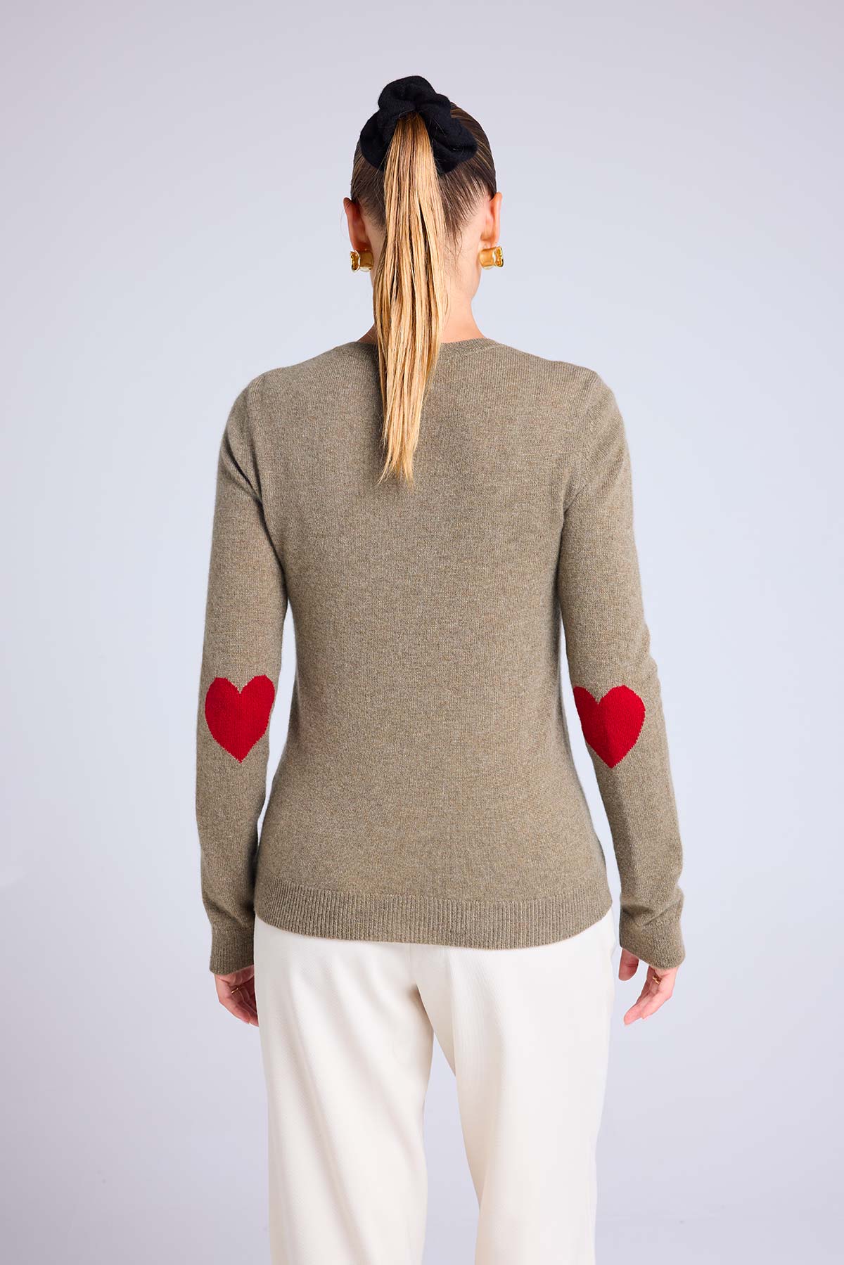 Zaime vert khaki rouge