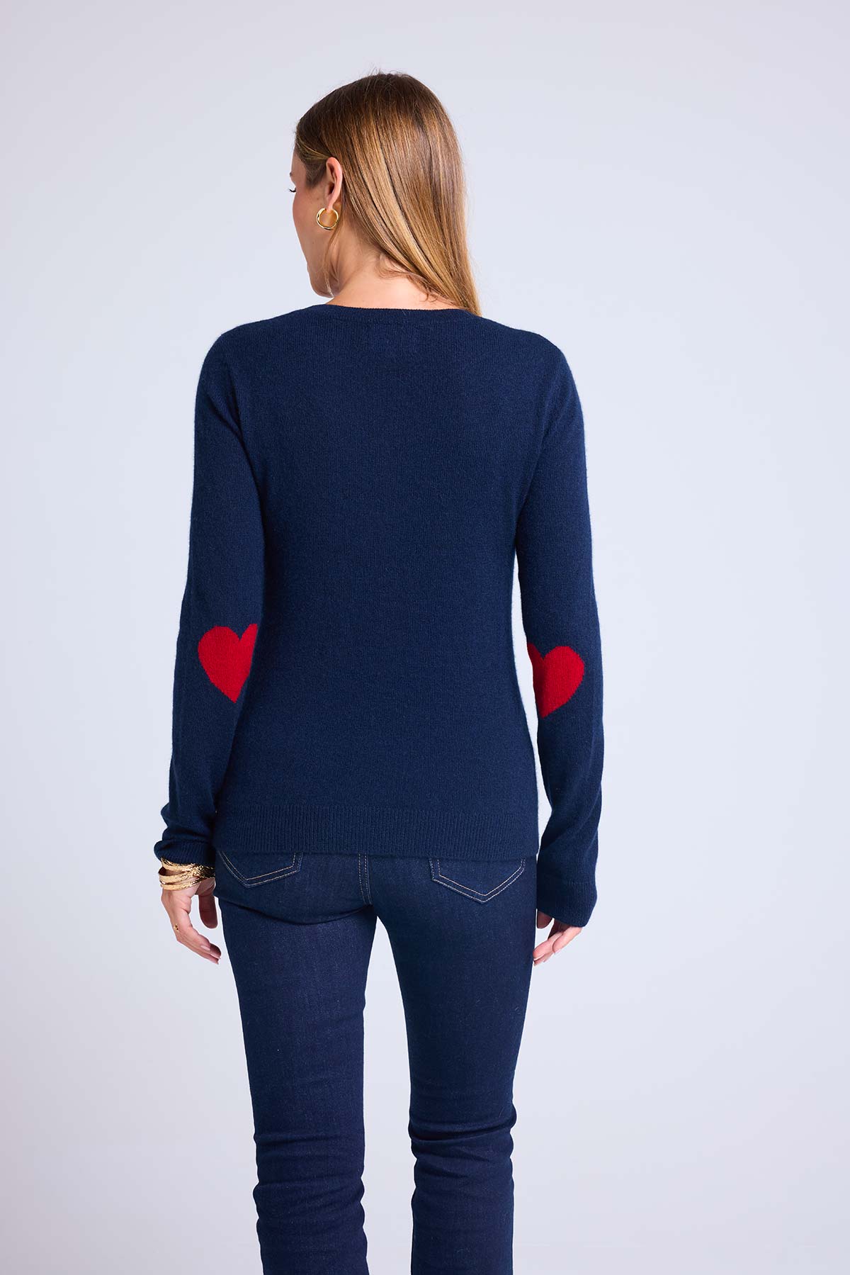 Zaime bleu marine rouge