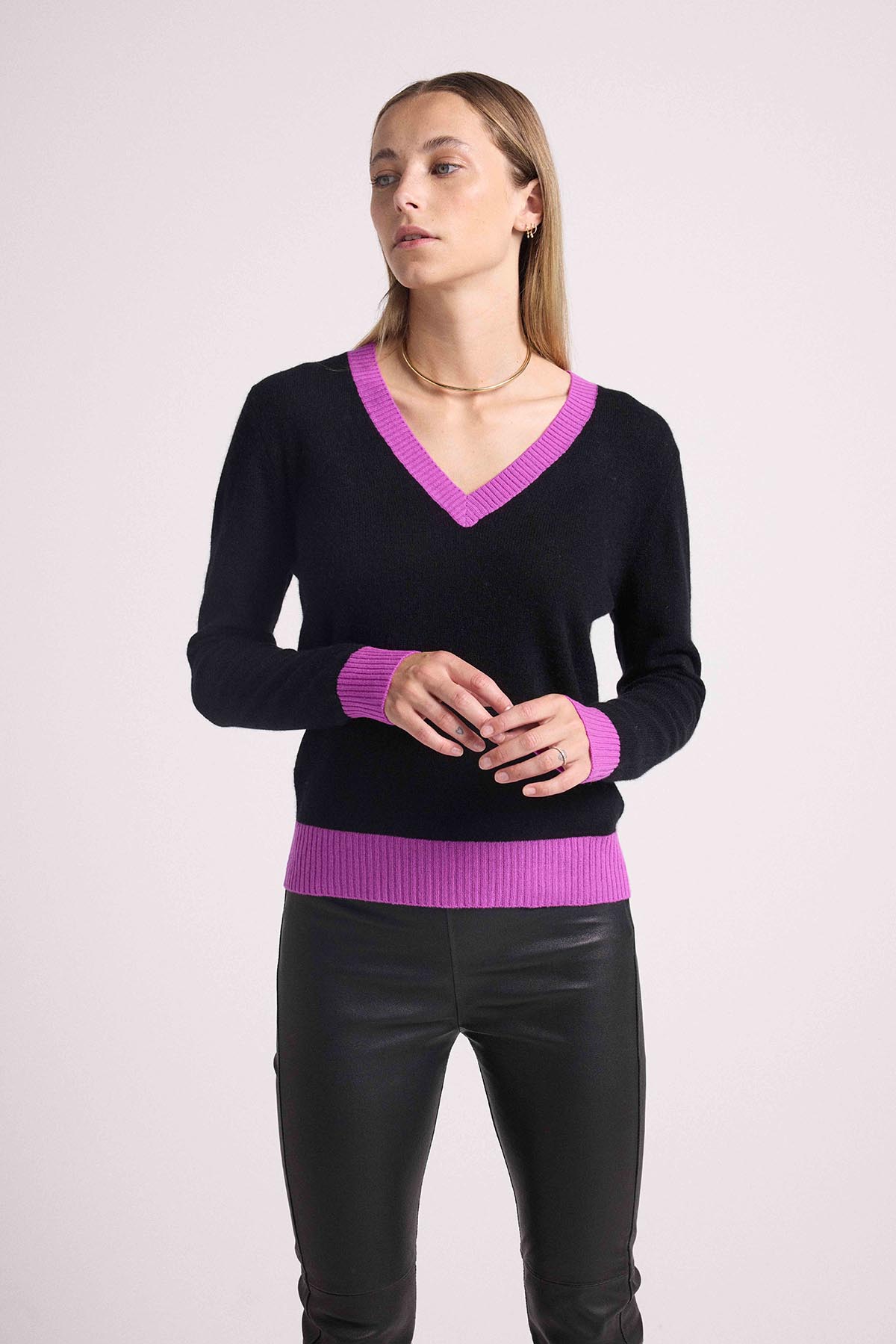 Zephana noir violet