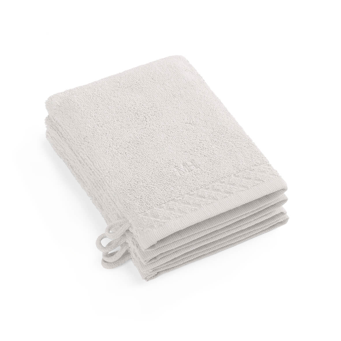 Set de 4 gants de toilette
