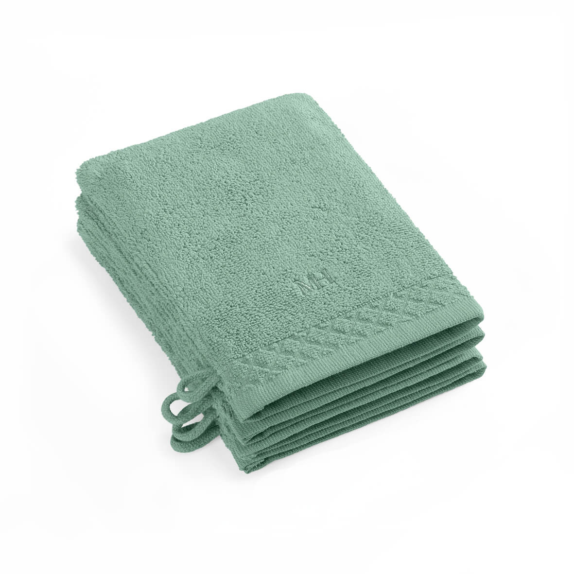 Set de 4 gants de toilette