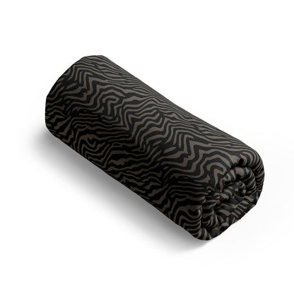 Drap-housse satin de coton Rêves zébrés