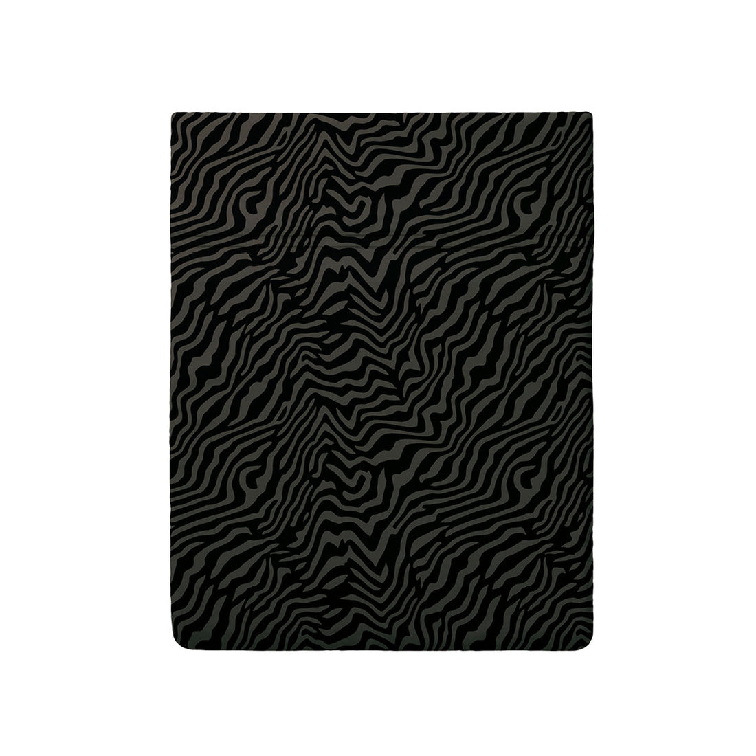 Drap plat satin de coton Rêves zébrés