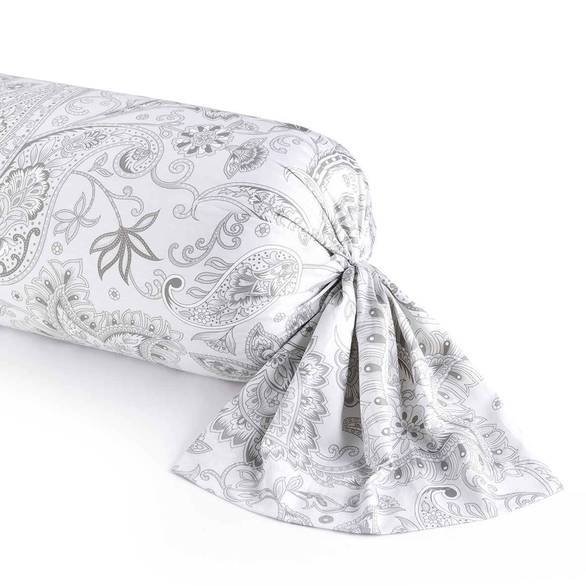 Taie de traversin satin de coton Indienne