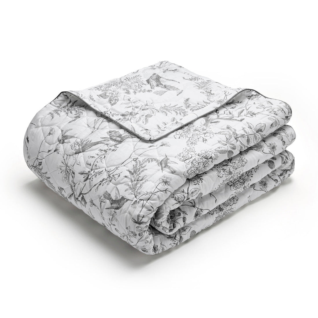 Couvre-lit XL Colibri floral
