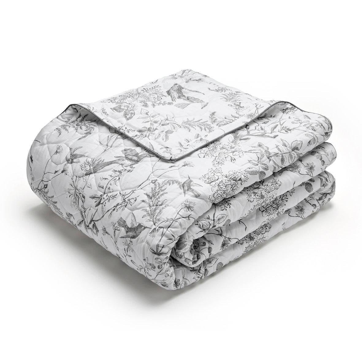 Couvre-lit XL Colibri floral