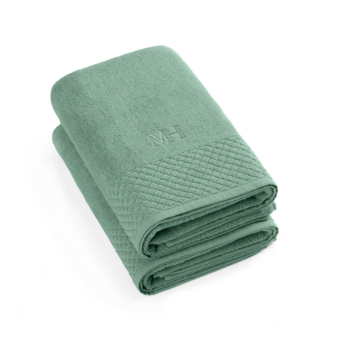 Set de 2 draps de bain