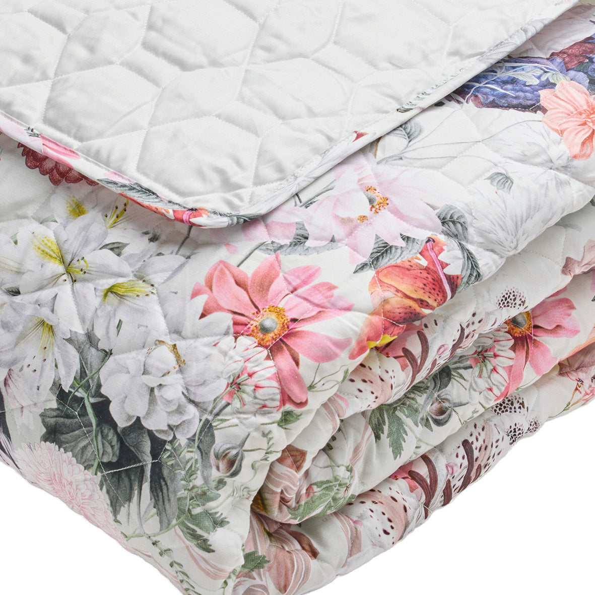Couvre-lit XL Fleurs éclatantes