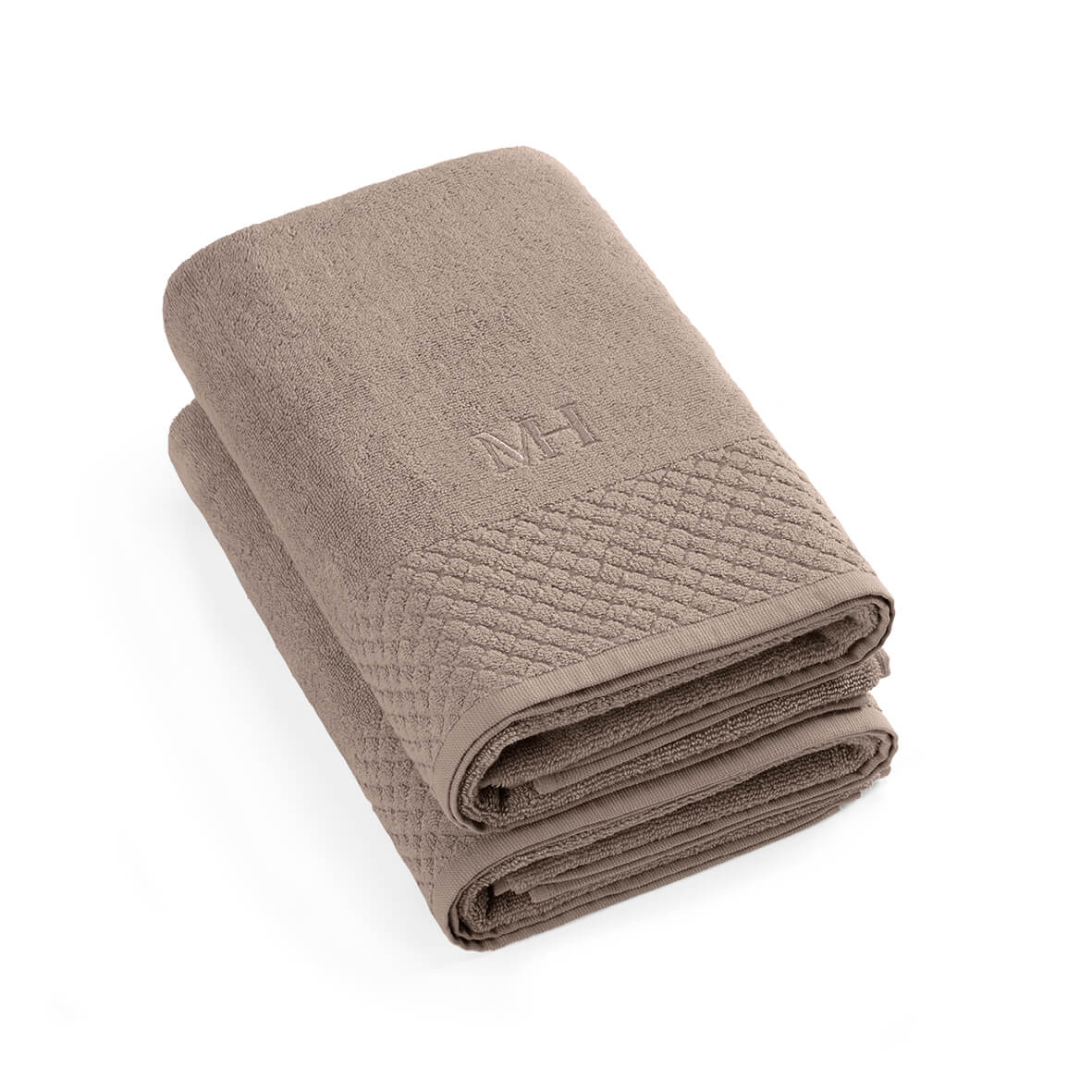 Set de 2 draps de bain